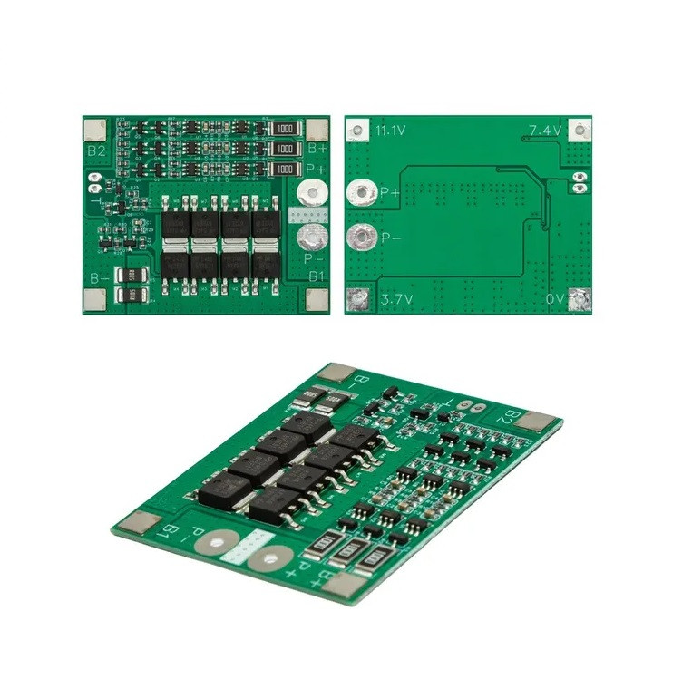 Контролер BMS 3S 12.6V 25A для акумулятора Li-Ion TML12669S3JH, плата захисту АКБ