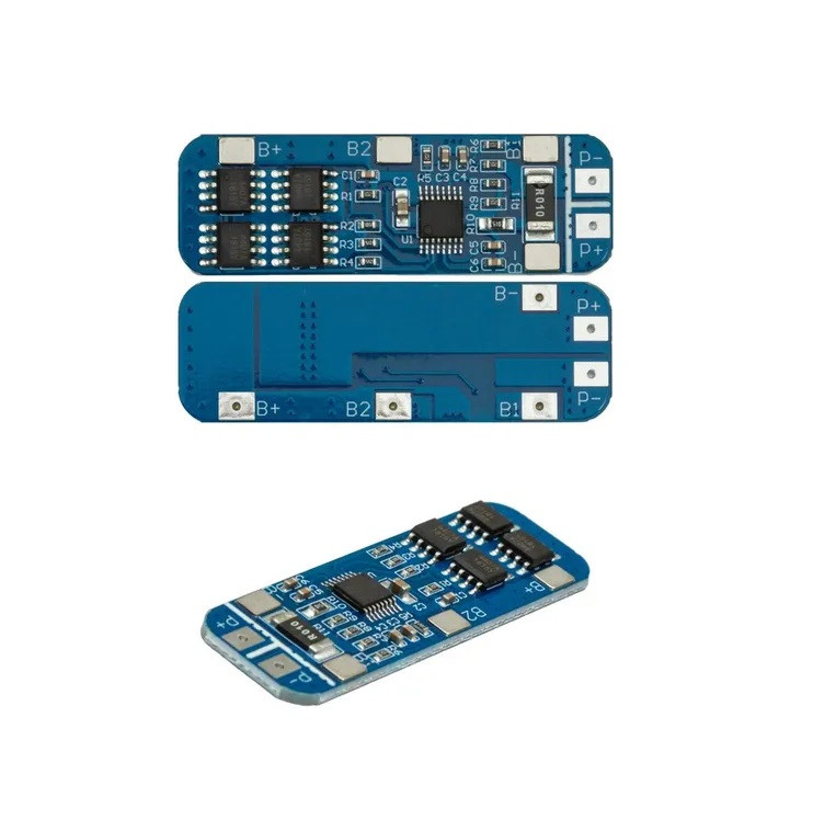 Контролер BMS 3S 12.6V 8A для акумулятора Li-Ion TML12669S3N, плата захисту АКБ