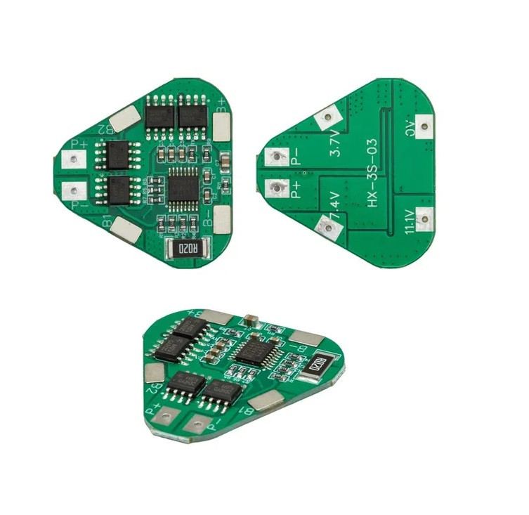 Контролер BMS 3S 12.6V 8A для акумулятора Li-Ion TML12675S3A8C, плата захисту АКБ