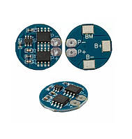 Контролер BMS 2S 7.4V 5A для акумулятора Li-Ion TML8446S2C, плата захисту АКБ