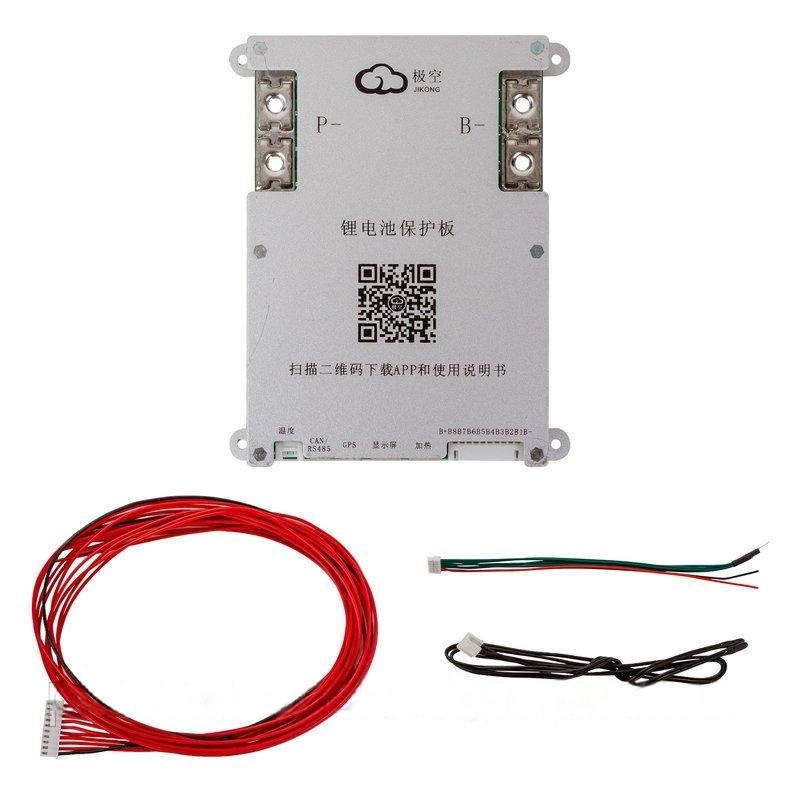 Контролер BMS 100A для акумуляторів LiFePO4/Li-ion/LTO JK-B1A8S10P, плата захисту АКБ, JIKONG, фото 1