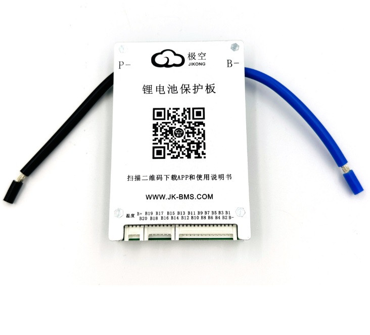 Контролер BMS 80A для акумуляторів LiFePO4/Li-ion/LTO JK-BD6A20S8P, плата захисту АКБ, JIKONG