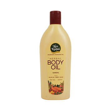 BODY SANDAL TAIL (200ML) KEO KARPIN, САНДАЛОВА ОЛІЯ ДЛЯ ТІЛА 200 МЛ