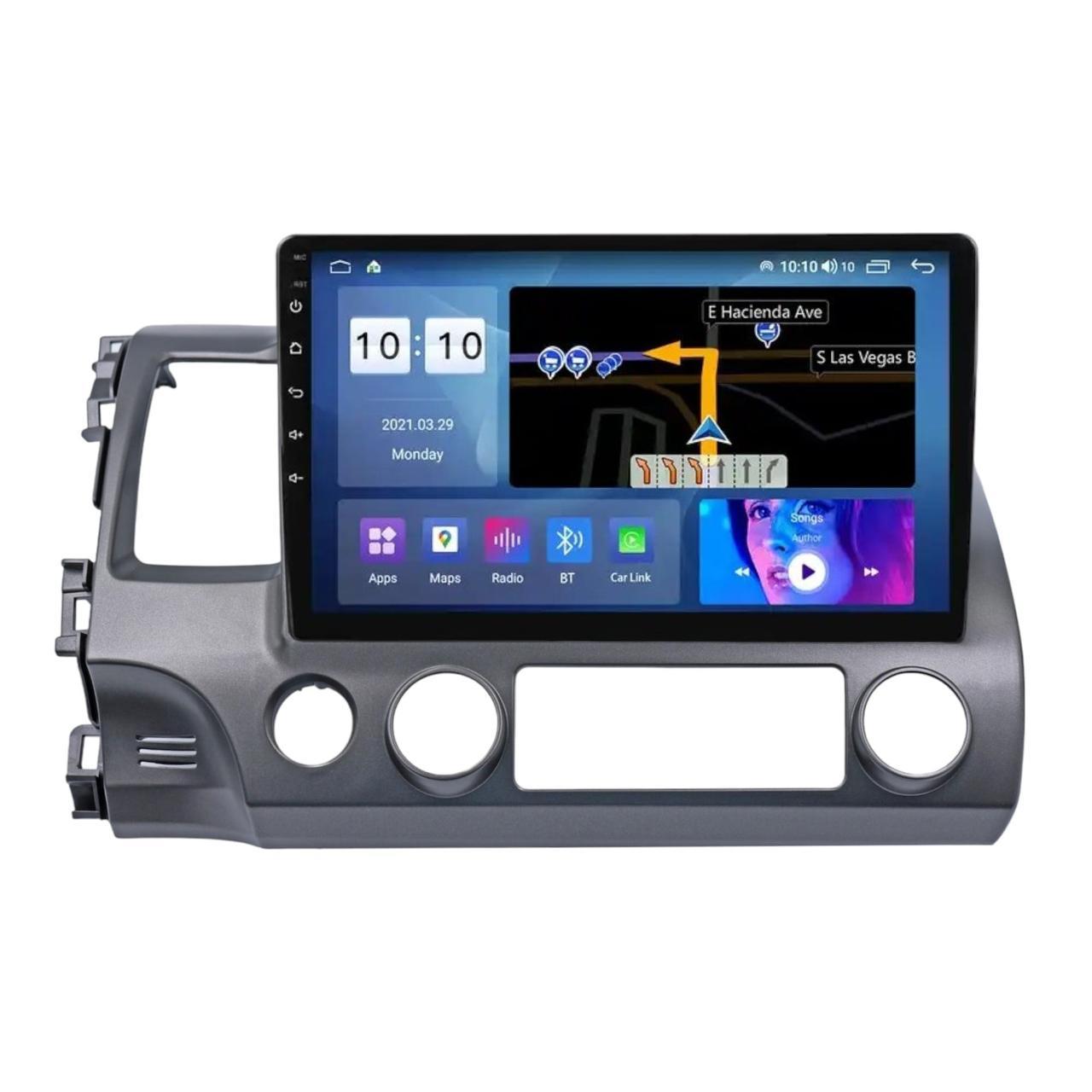 Штатна магнітола серії Mekede M700S під Honda Civic 8 FK FN FD 2005-2012 (F1) (W1) 10 дюймів, фото 1