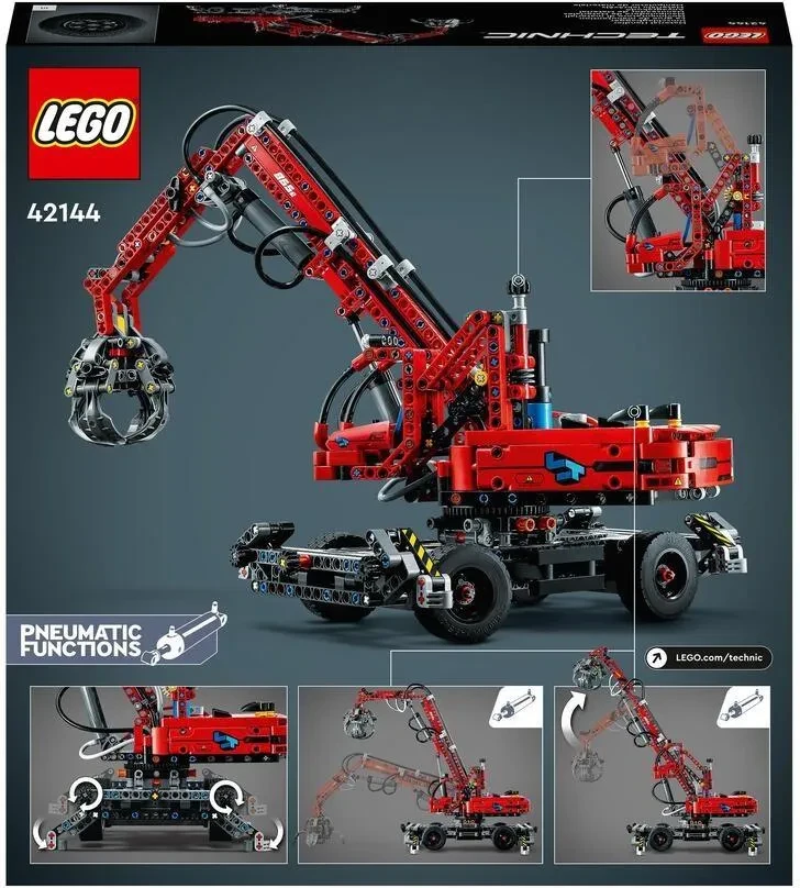 Авто-конструктор LEGO Technic Навантажувач (42144)