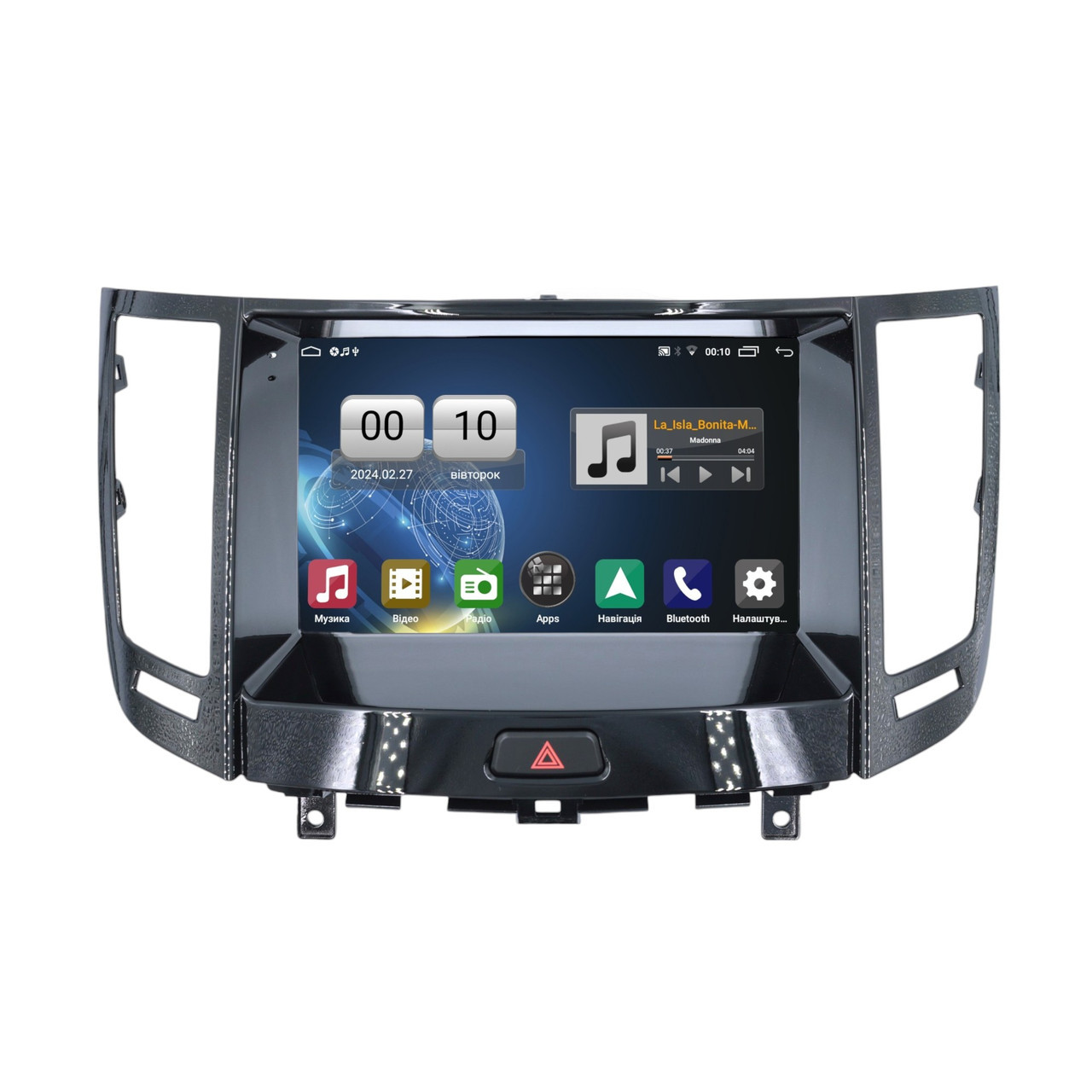 Штатна магнітола серії QIV Q1 під Infiniti FX (S51) 2008-2013; QX70 2013-2017 (K) 9 дюймів, фото 1