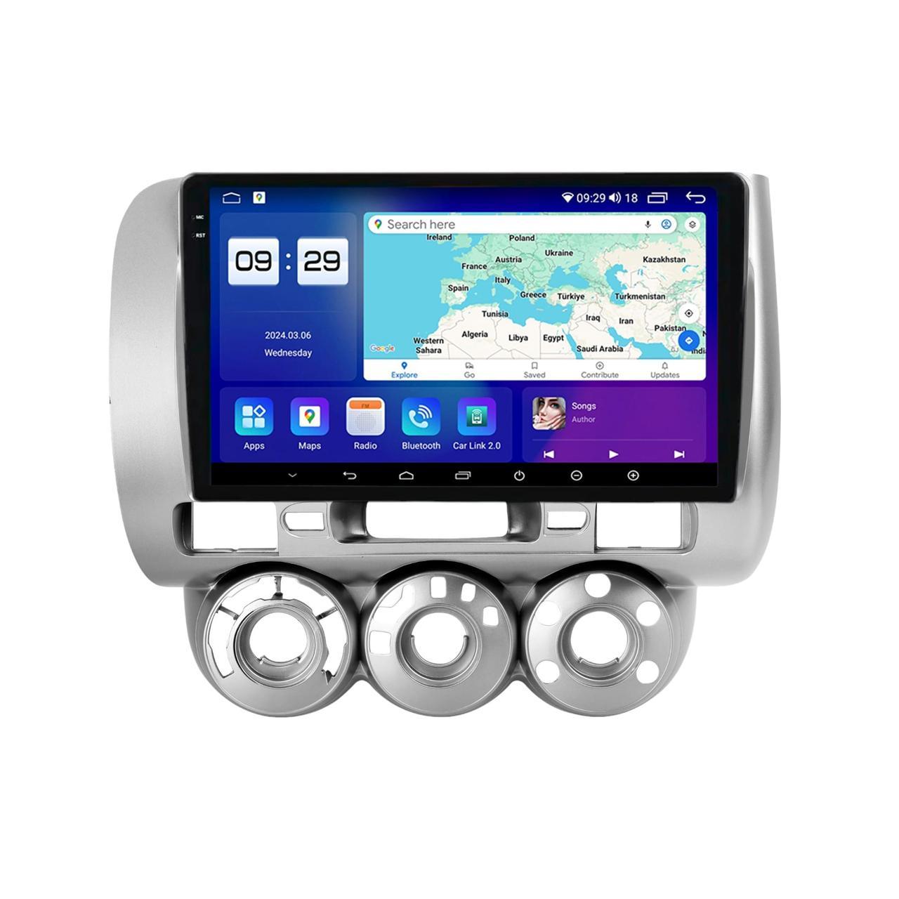 Штатна магнітола серії Mekede M200S 2K під Honda Jazz 1 GD Fit 1 City 2001 - 2009 (F1) 9 дюймів, фото 1