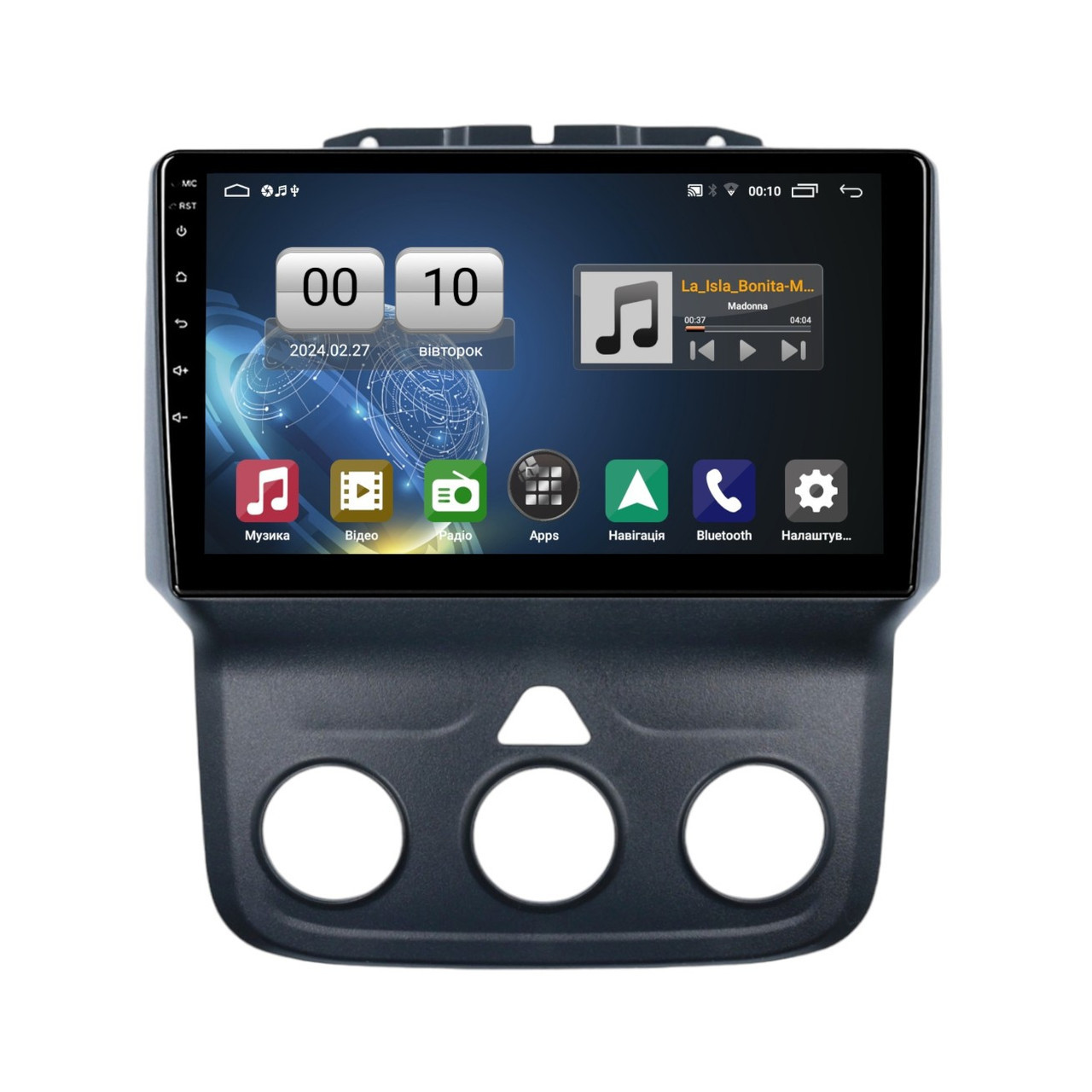 Штатна магнітола серії QIV Q1 під Dodge Ram 2013-2019 (K1) WOOD 9 дюймів, фото 1