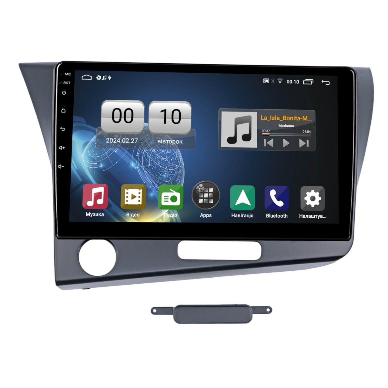 Штатна магнітола серії QIV Q1 під Honda CR-Z 1 CRZ 2010-2016 (W1) 9 дюймів, фото 1