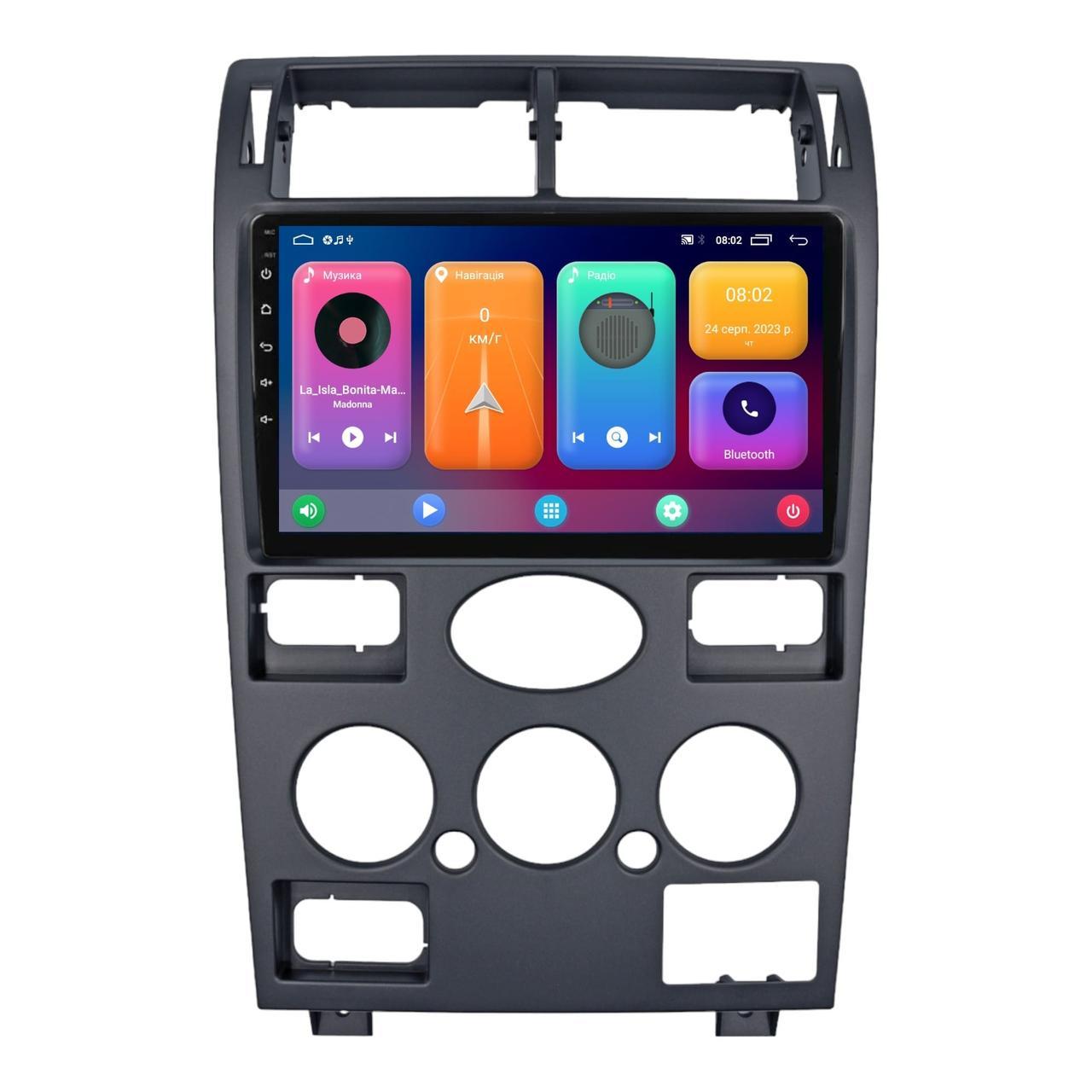 Штатна магнітола серії Cyclone C9 CPL під Ford Mondeo 3 2000 - 2007 (F3) 9 дюймів, фото 1