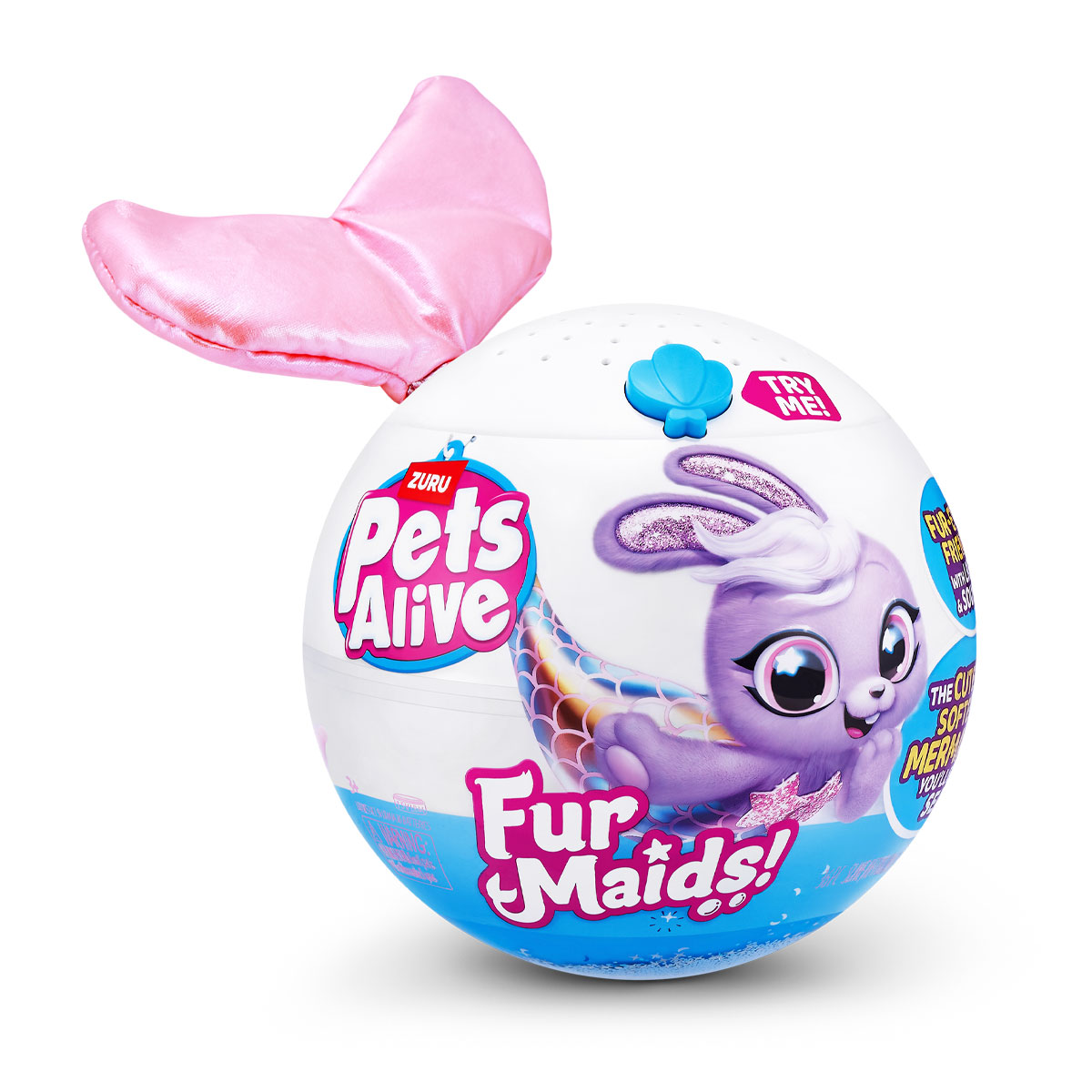 Інтерактивна іграшка Pets Alive Furmaids S1, Кошеня Пурпл, фото 1