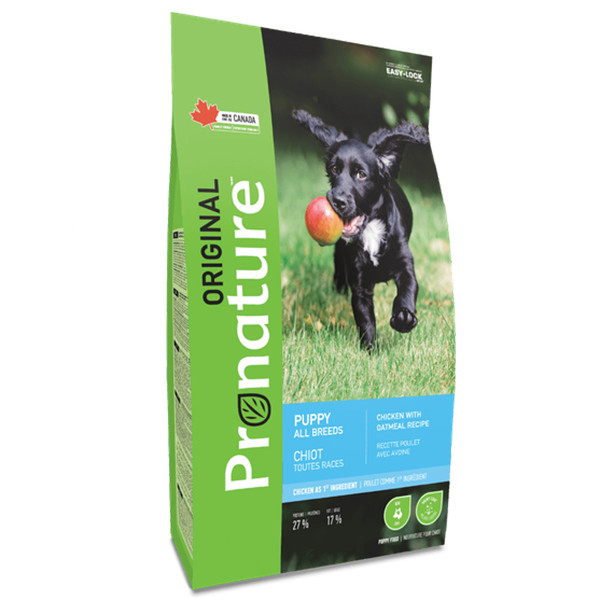 Pronature Original Puppy Chicken With Oatmeal ПРОНАТЮР ОРІДЖИНАЛ ЦУЦЕНЯ КУРКА сухий корм для цуценят, фото 1