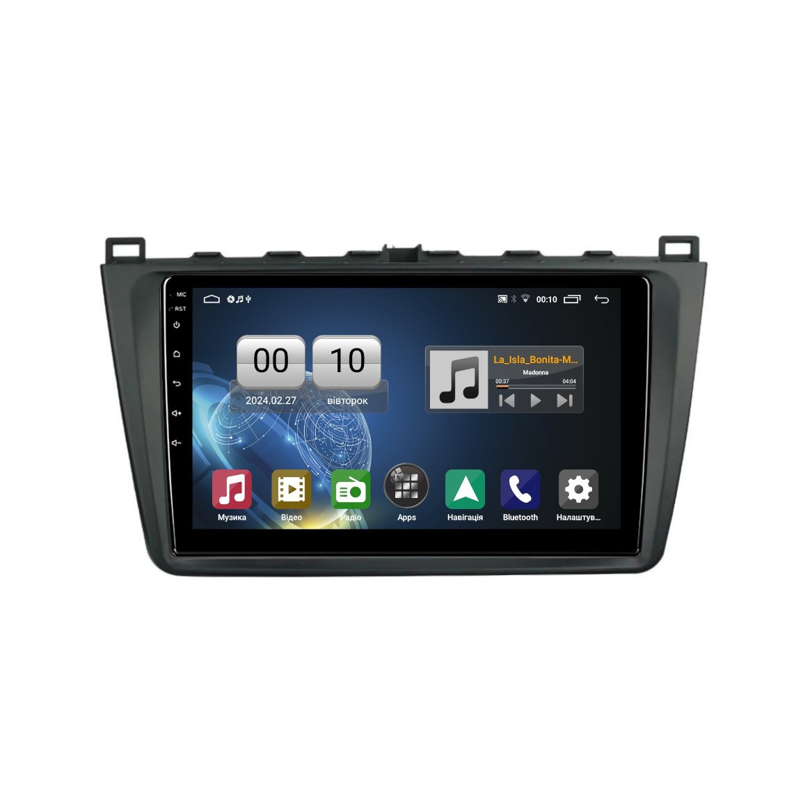 Штатна магнітола серії QIV Q1 під Mazda 6, Atenza 2008-2012 (F1) 9 дюймів, фото 1