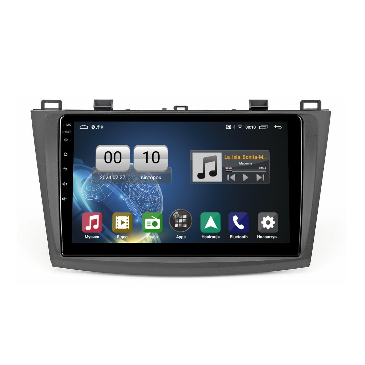 Штатна магнітола серії QIV Q1 під Mazda 6, Atenza 2008-2012 (F2) 9 дюймів, фото 1