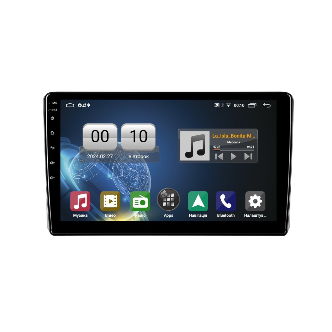 Штатна магнітола серії QIV Q1 під Mitsubishi L200 5 Triton 2018-2020 (F1) (W2) 9 дюймів, фото 1