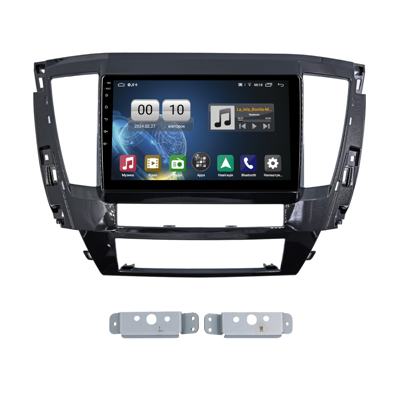 Штатна магнітола серії QIV Q1 під Mitsubishi Pajero Sport 2019+ (F2) (W2) 9 дюймів, фото 1