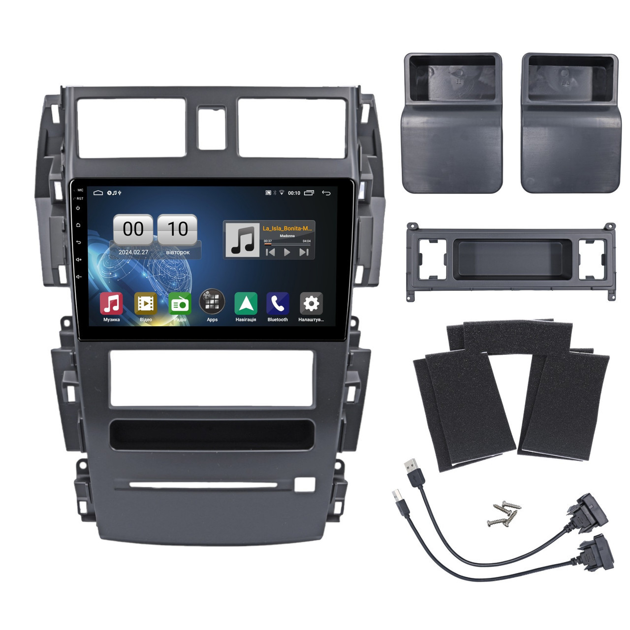 Штатна магнітола серії QIV Q1 під Nissan Teana J31 2003-2008 (F2) 9 дюймів, фото 1