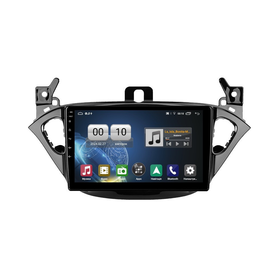 Штатна магнітола серії QIV Q1 під Opel Corsa 2014-2019 Adam 2013-2019 9 дюймів, фото 1