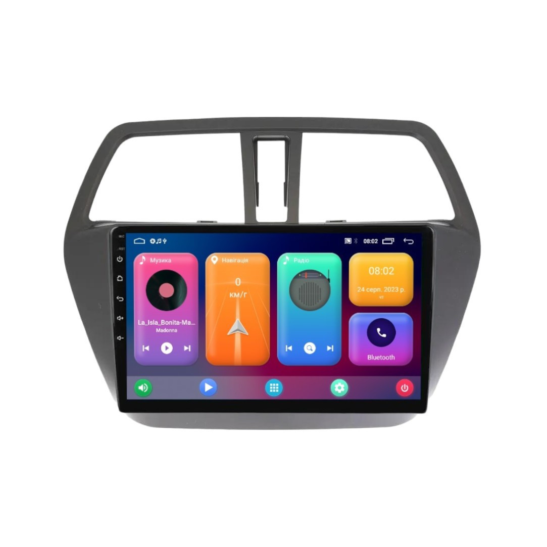 Штатна магнітола серії Cyclone C9 CPL під Suzuki SX4 2 S-Cross 2012-2016 9 дюймів, фото 1