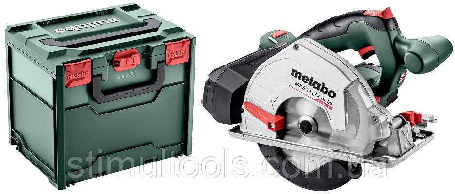 Акумуляторна дискова пила для металу Metabo MKS 18 LTX BL 58 каркас MetaBox.Бесплатна доставка по Україні!, фото 1
