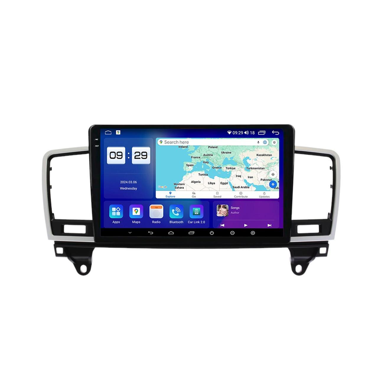 Штатна магнітола серії Mekede M200S 2K під Mercedes-Benz M-Class M Class W166 ML 2011-2015 (W1) 9 дюймів, фото 1