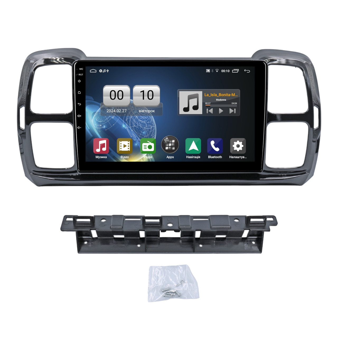 Штатна магнітола серії QIV Q1 під Citroen C5 Aircross 2017-2022 9 дюймів, фото 1