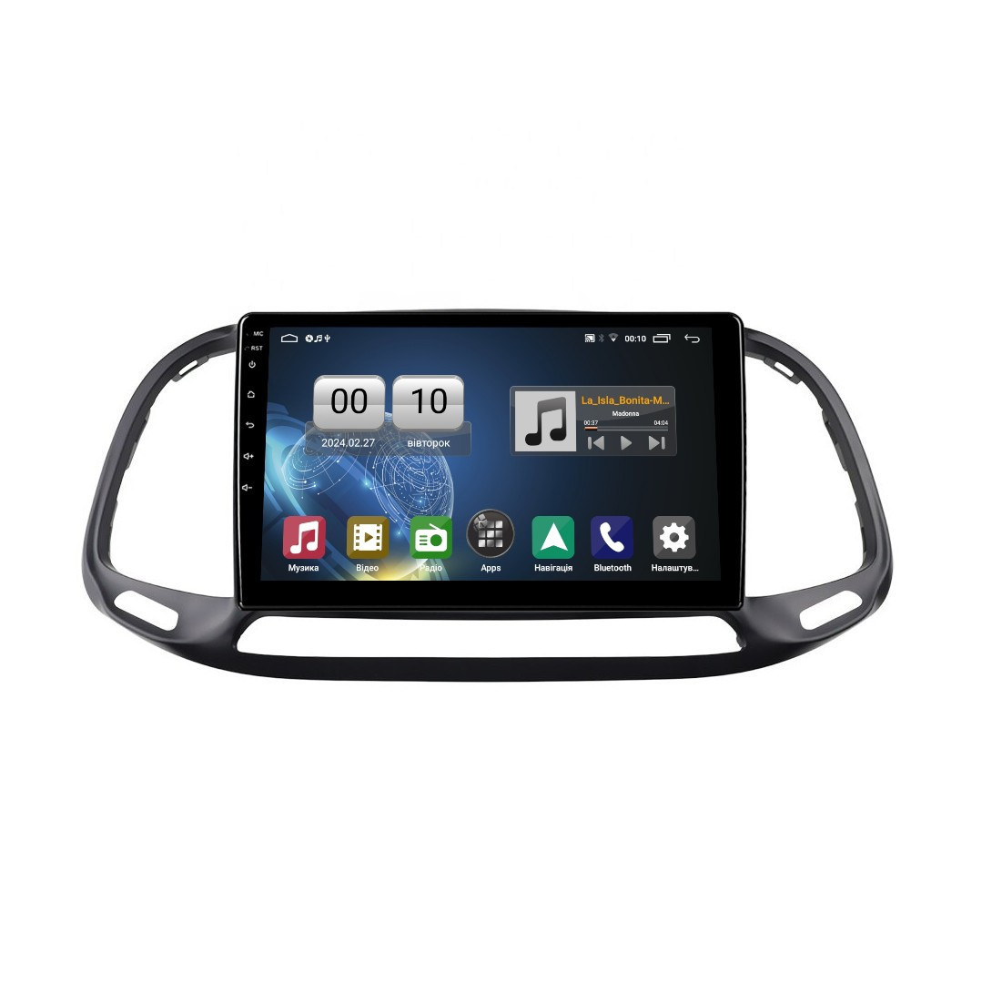 Штатна магнітола серії QIV Q1 під Fiat Doblo 2016-2021 9 дюймів, фото 1