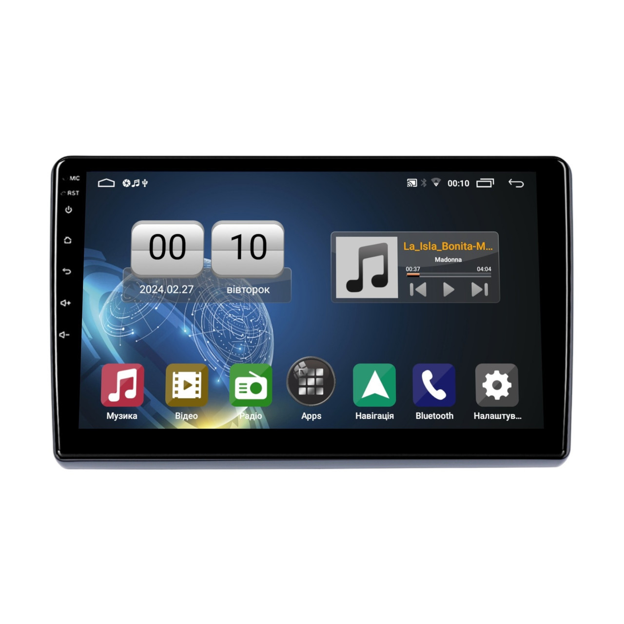 Штатна магнітола серії QIV Q1 під Fiat Ducato 3 For Peugeot Boxer 2 For Citroen Jumper 2006-2022 9 дюймів, фото 1