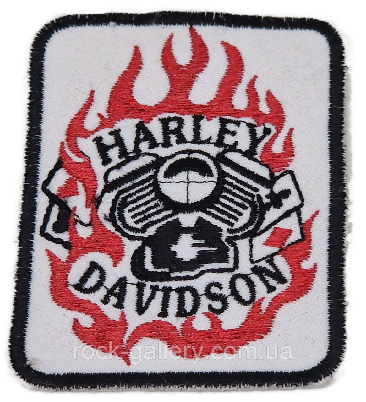 Нашівка з вишивкою "Harley-Davidson " 6 см х 8 см
