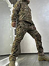 Костюм ESDY Softshell софтшел, тактичний Мультикам, фото 2