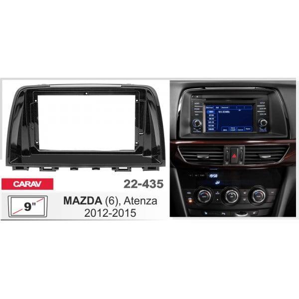 Перехідна рамка серії Carav 22-435 для Mazda 6 2012-15, Atenza 2012-15 9 дюймів, фото 1