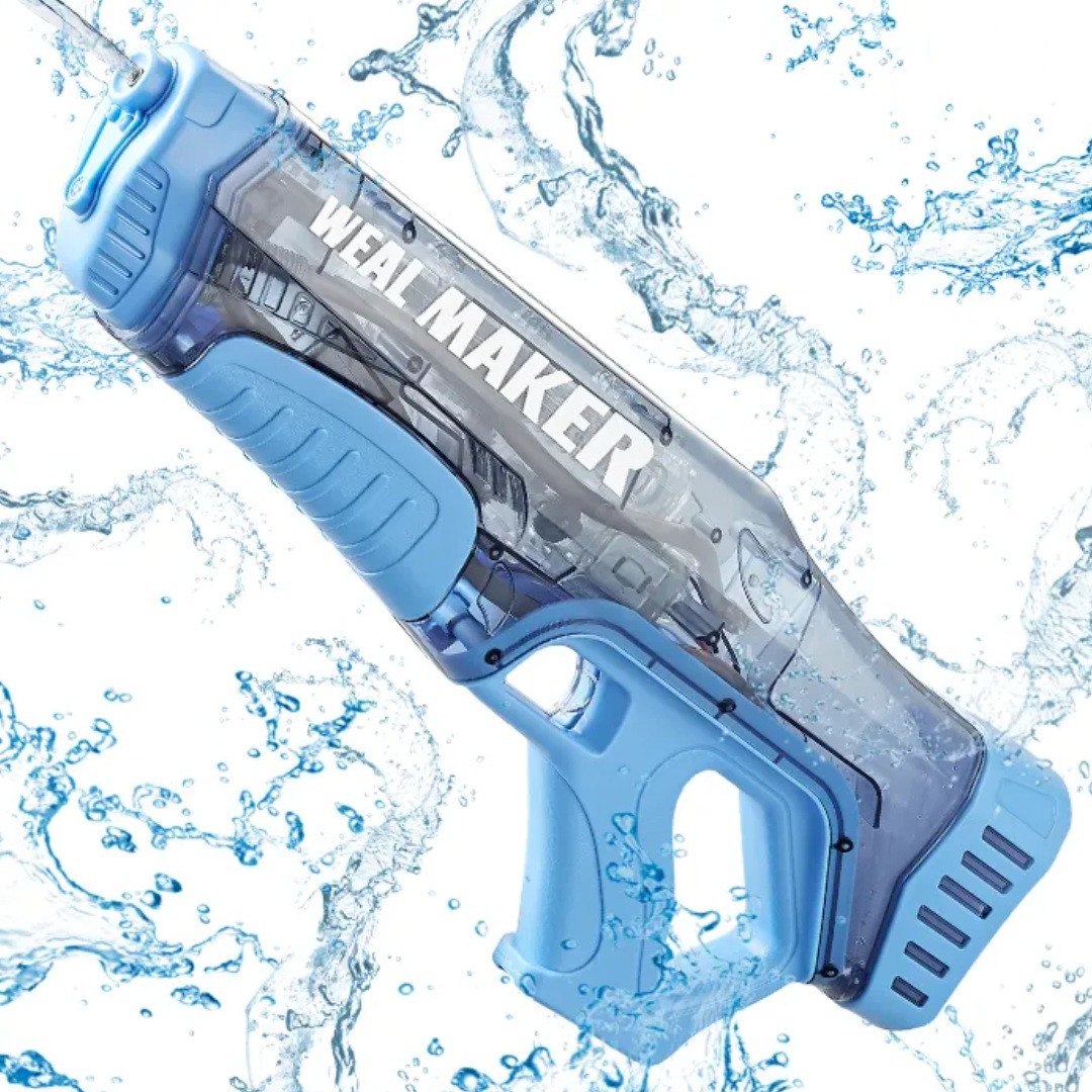 Водний бластер Weal Maker Water Gun Blue з авто закачуванням води