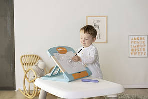 Мобільна дерев'яна дошка для малювання, 27х38х31 см, 3+, фото 3