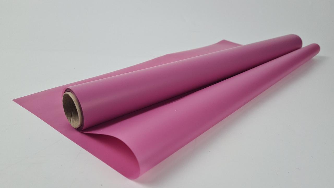 Рулон 10 м тонований матовий із малими. (9) плівка для квітів (h500) No12 Світло-сливовий (1 шт.), фото 1