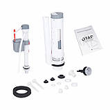 Унітаз підлоговий Qtap Grand Ultra Quiet безобідковий з сидінням Soft-close WHITE QT26228301W, фото 8