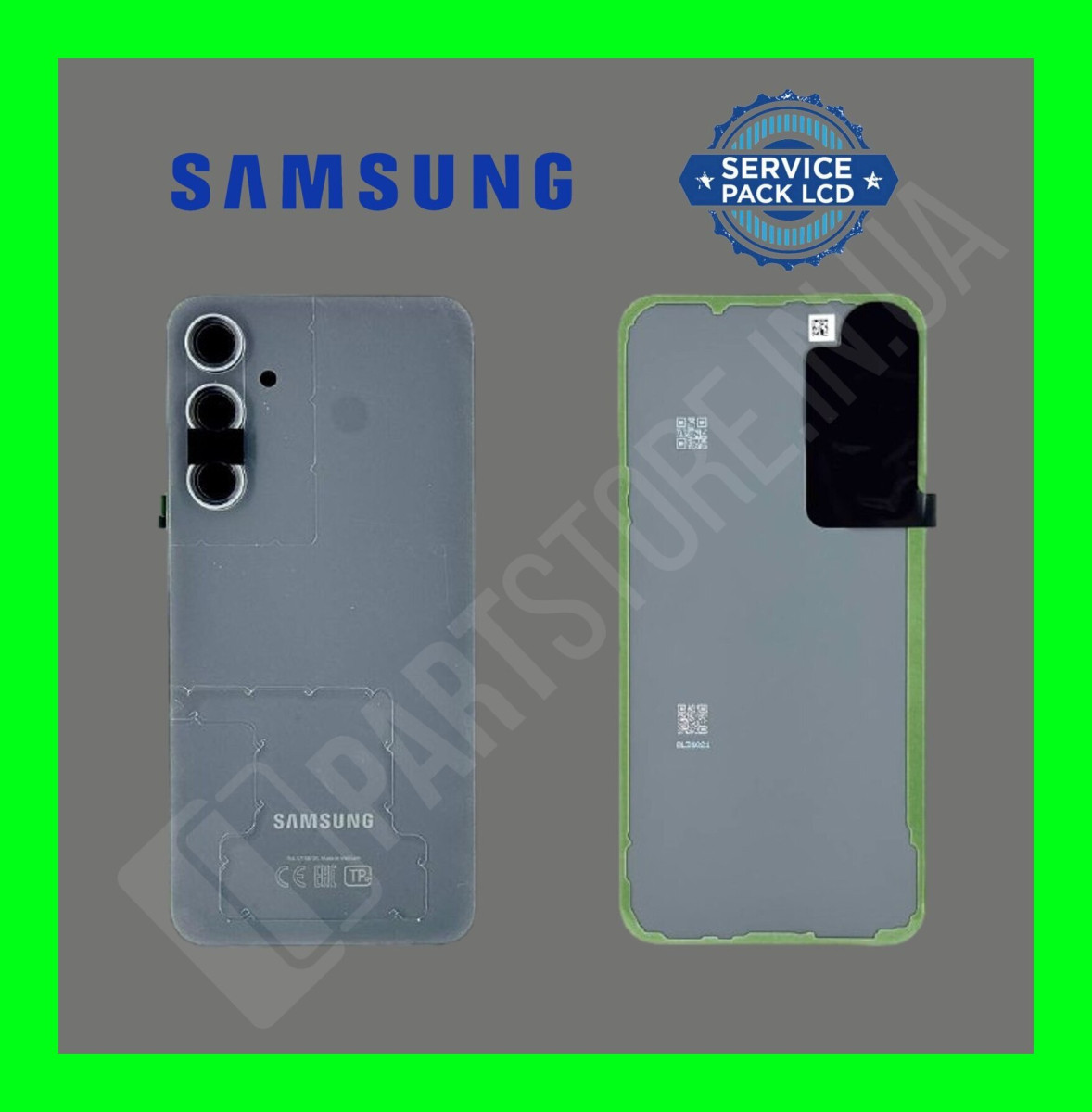 Кришка Samsung S711 Graphite Grey S23 FE 2023 (GH82-32787A) сервісний оригінал
