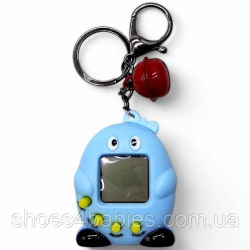 Електронна гра "Penguin Pet Тамагочі", брелок (блакитний)