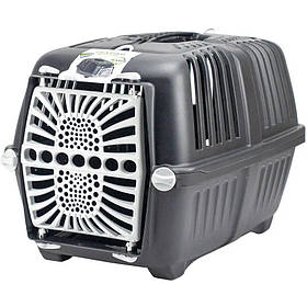 Переноска для котів та собак MPS Eco Pratiko 48х31х33 см чорна