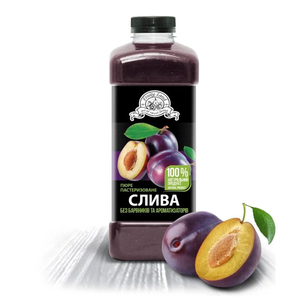 Пюре пастеризоване Fruityland слива 1кг