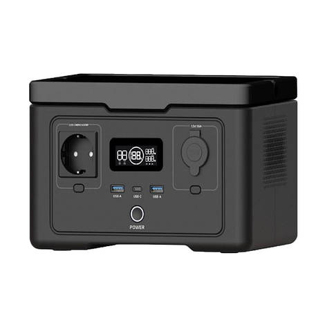 Портативна зарядна станція 600Вт 256Вт×год LiFePO4 ULTRA (5395012), фото 1