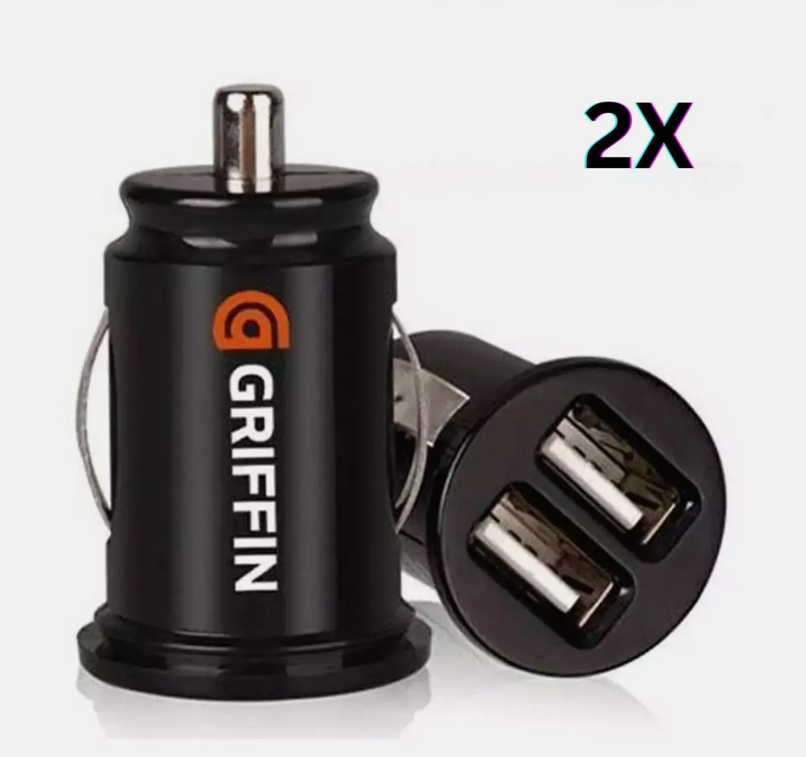 Автомобільний зарядний пристрій USB x 2 GRIFFIN 2 USB, 2.1A