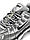 Жіночі шкіряні текстиль кросівки Nike P-6000 W Silver Black, кеди жіночі Найк весна осінь. Жіноче взуття, фото 7