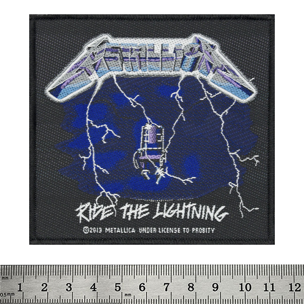 Нашивка ткана METALLICA - RIDE THE LIGHTNING (ofp-155), фото 1