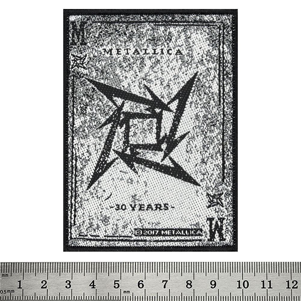 Нашивка ткана METALLICA - DEALER (ofp-158), фото 1