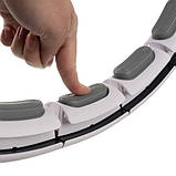 Хула-хуп з масажними накладками + обтяжувач , обруч для схуднення з лічильником Trizand 25254 Польща, фото 4