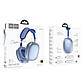 Бездротові навушники HOCO W55 Pleasing BT headphones Sky Blue, фото 3
