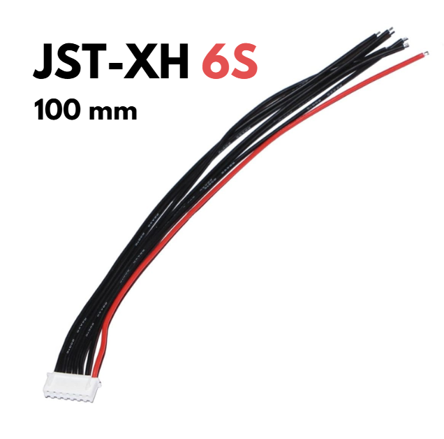 Балансувальний кабель для акумуляторів JST-XH 6S 22AWG 10 см