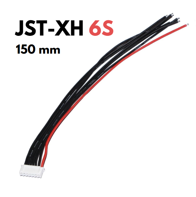 Балансувальний кабель для акумуляторів JST-XH 6S 22AWG 15 см