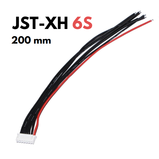 Балансувальний кабель для акумуляторів JST-XH 6S 22AWG 20 см