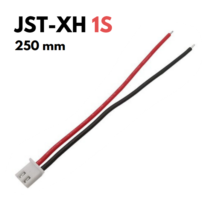 Балансувальний кабель для акумуляторів JST-XH 1S 22AWG 25 см, фото 1